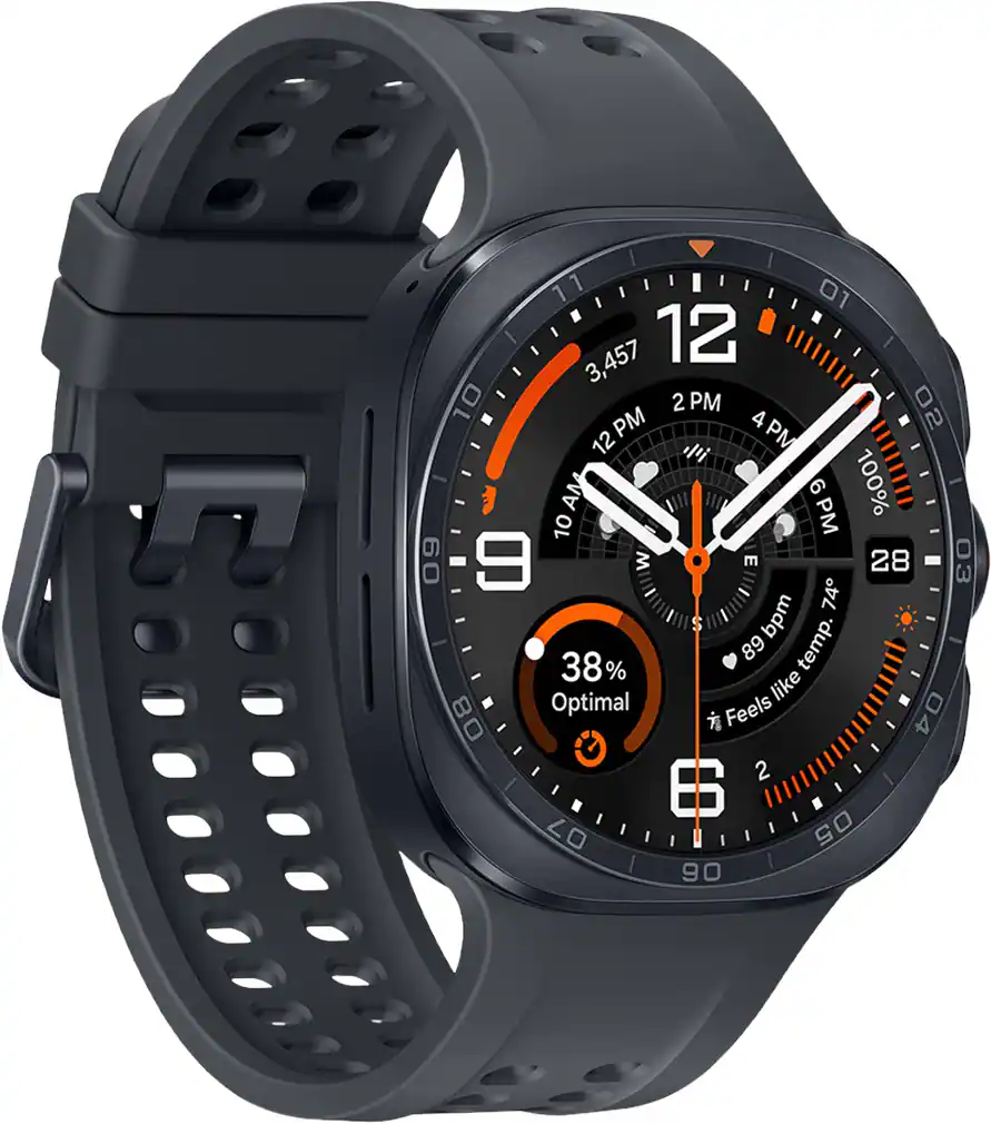 Samsung - Galaxy Watch Ultra2 Titanium Smartwatch 47mm LTE - Titanium Gray - (2026)