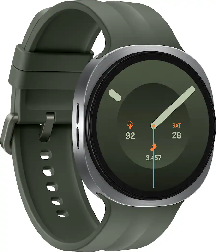 Samsung - Galaxy Watch9 Aluminum Smartwatch 44mm BT - Silver - (2026)