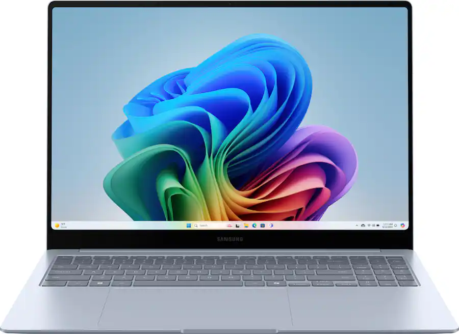 Samsung - Galaxy Book4 Edge - Copilot+ PC - 16" AMOLED Touch-Screen Laptop - Snapdragon X Elite 3.4Ghz- 16GB Memory- 512GB Storage - Sapphire Blue