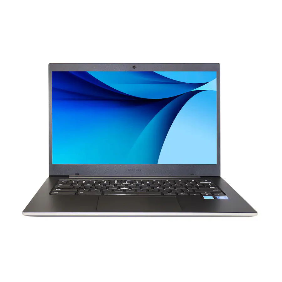 Samsung - Galaxy Chromebook Go 14" LED Laptop - Intel Celeron N4500, 4GB RAM, 64GB Storage, ChromeOS - Silver
