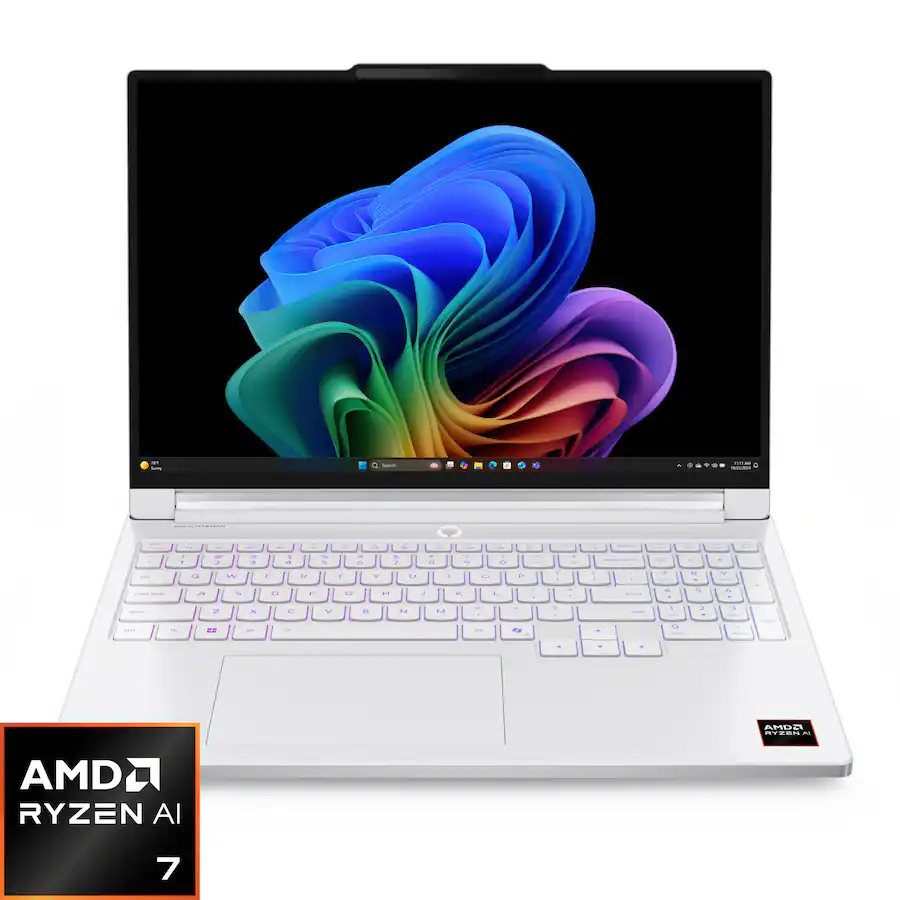 Lenovo - Legion 7a 16" 2.5K 240Hz OLED Gaming Laptop - AMD Ryzen AI 7 450 2026 - 32GB RAM - NVIDIA GeForce RTX 5060 - 1TB SSD - Glacier White