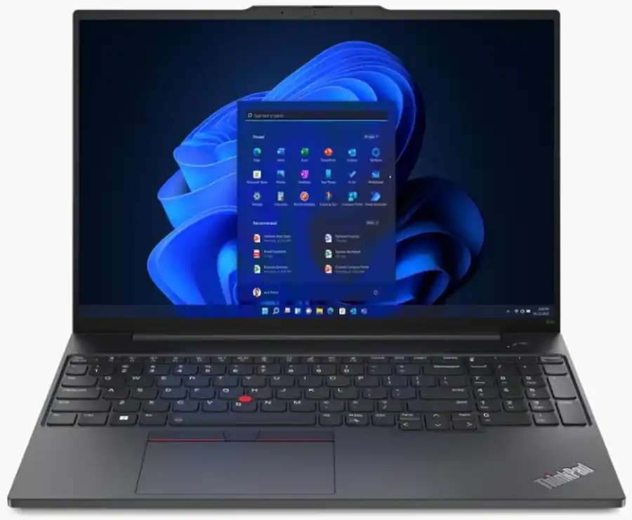 Lenovo - ThinkPad E16 Gen 1 16" Touch-Screen Laptop - Intel Core i7 - 16GB RAM - 1TB SSD - Backlit - Fingerprint - Win11Pro - Black