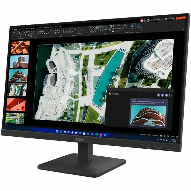 Lenovo - ThinkVision S27-4e 27" Class Full HD LED Monitor - 16:9 - 27" Viewable - In-plane Switching (IPS) - Raven Black