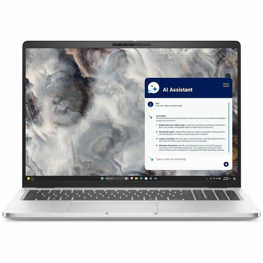 Dell - Pro 14 Plus 14" IPS LCD 1920 x 1200 (Full HD Plus) Laptop - Intel Core Ultra 7 with 16GB Memory - 512 GB SSD - Silver