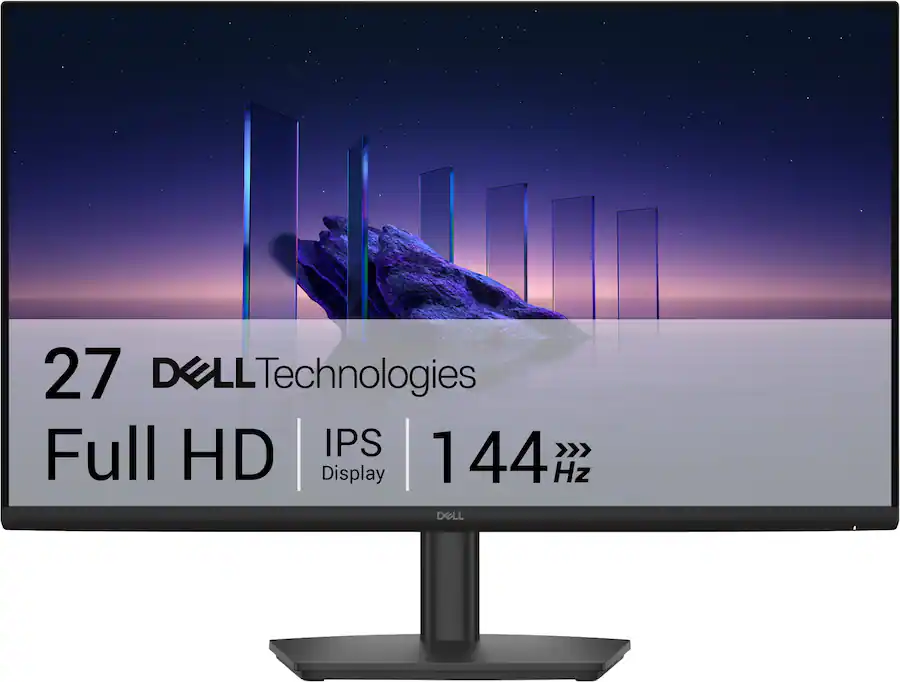 Dell - SE2726HS 27" IPS LCD FHD 144Hz FreeSync Height Adjustable Monitor (HDMI, USB) - Black