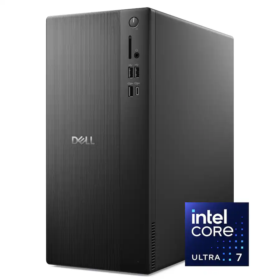 Dell - Desktop - Intel Core Ultra 7 Series 2 265 2025 - 32GB Memory - 2TB Storage - Black
