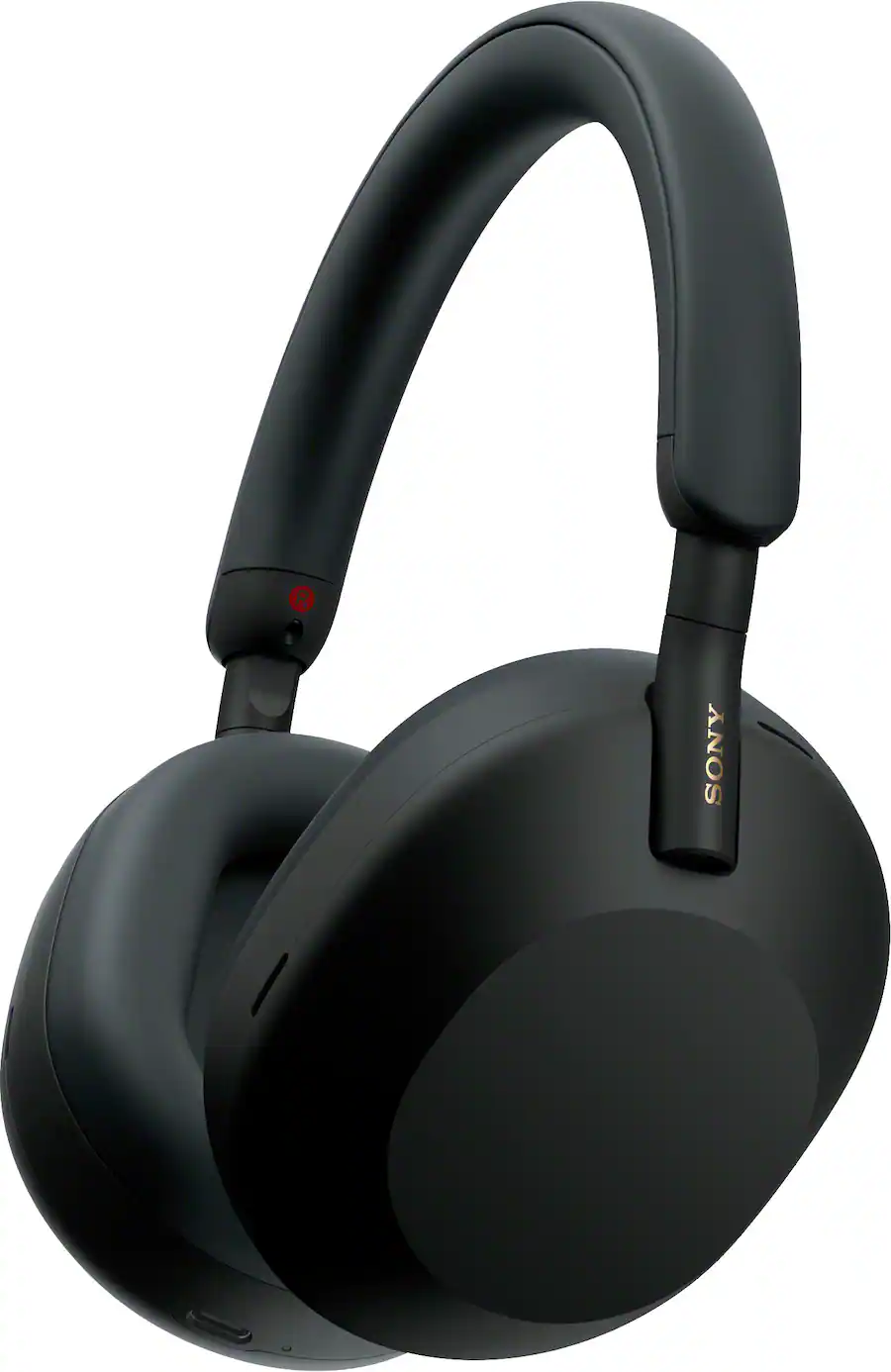 Sony - WH-1000XM5 Wireless Noise Cancelling Over-the-Ear Headphones - Black