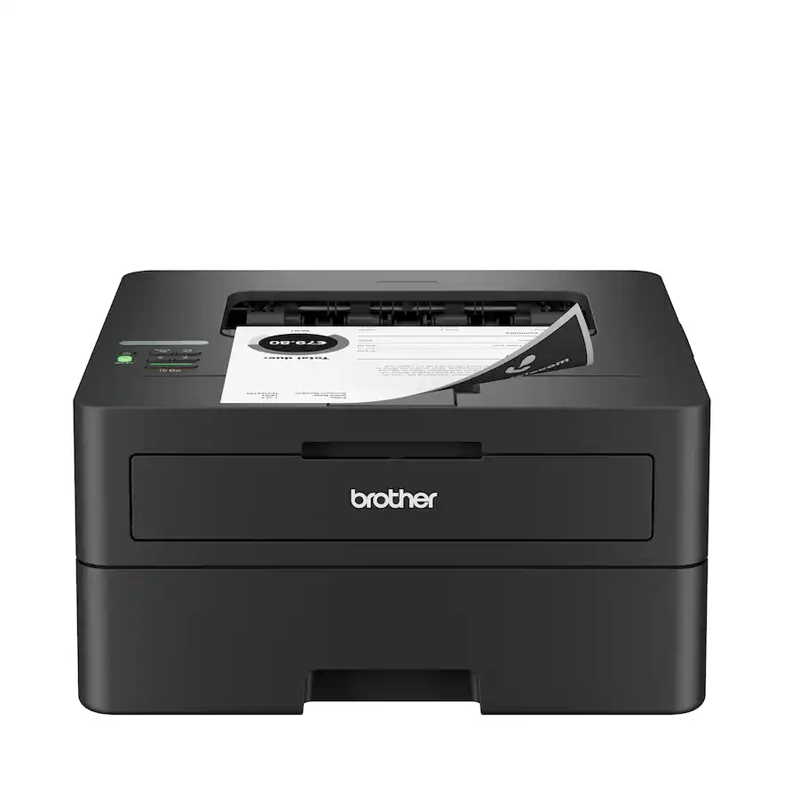 Brother - MFC-L2820DW Wireless Black-and-White Refresh Subscription Eligible All-In-One Laser Printer, Great for Home Offices - Gray