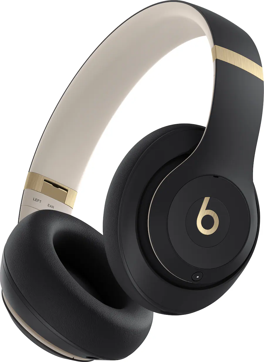 Beats - Studio Pro - Wireless Noise Cancelling Over-the-Ear Headphones - Black/Gold