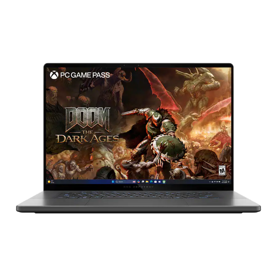 ASUS - ROG Zephyrus G16 16" OLED 2.5K 240Hz Gaming Laptop - Intel Core Ultra 9 -32GB Memory - GeForce RTX 5090 - 2TB Storage - Eclipse Gray