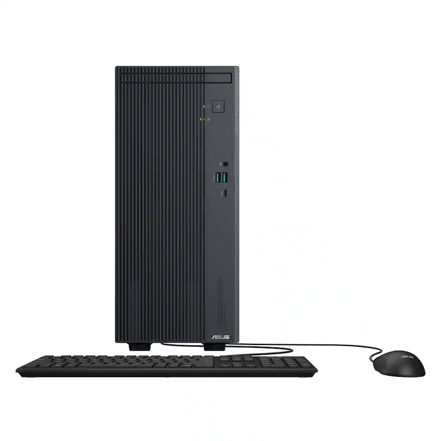 ASUS - PM700 Desktop - Copilot+ PC - AMD Ryzen AI 5 330 (2025) - 16GB Memory - 1TB SSD Storage - Dark Gray