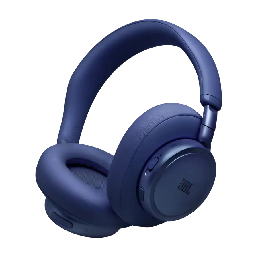 JBL - Live 780NC - Bluetooth Wireless Headband Over-the-ear Noise Cancelling headphones - 2026 - Blue