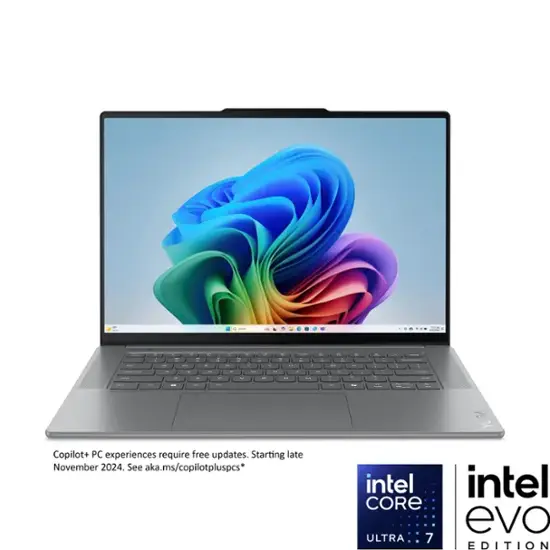 Lenovo - Yoga Slim 7i Aura Edition - Copilot+ PC - 15.3” 3K Touchscreen Laptop - Intel Core Ultra 7 - 16GB Memory - 1TB SSD - Luna Gray-15.3 inches-Intel Core Ultra 7 Series 1 Evo Edition-16 GB Memory-1 TB-Luna Gray