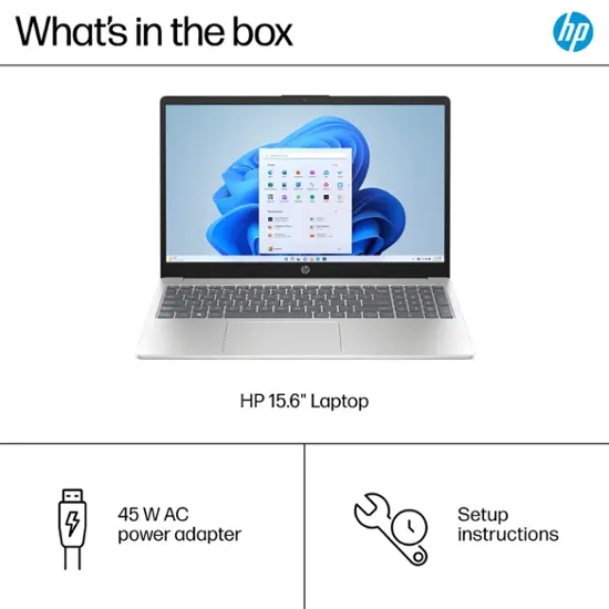 HP - 15.6" Full HD Touch-Screen Laptop - Intel Core i7 - 16GB Memory - 512GB SSD - Natural Silver-Intel 12th Generation Core i7-16 GB Memory-512 GB-Natural Silver