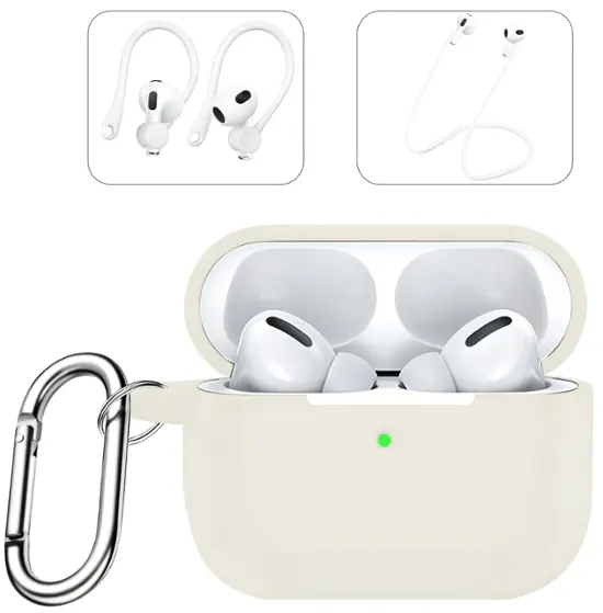 SaharaCase - Case for Apple AirPods Pro 2 (2nd Generation 2022) - Glow White