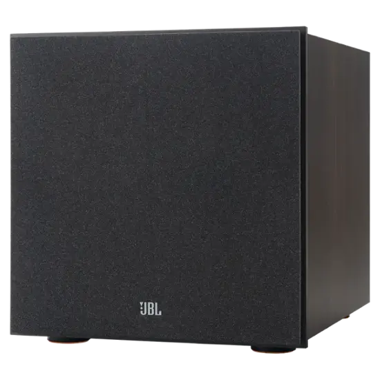 JBL - Stage 200P 10-Inch Powered Subwoofer - Espresso