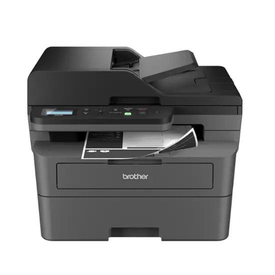 Brother - DCP-L2640DW Wireless Black-and-White Refresh Subscription Eligible 3-in-1 Laser Printer - Gray