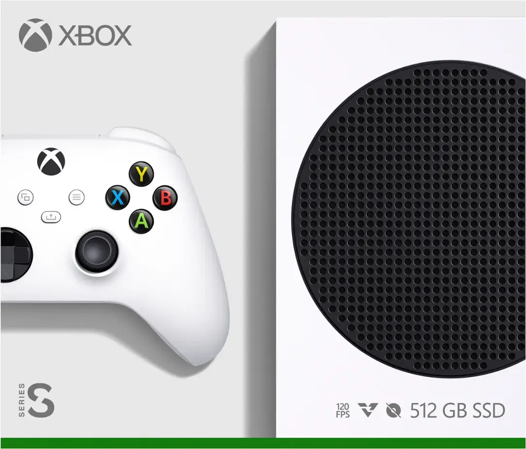 Microsoft - X box Series S 512GB All-Digital Console (Disc-Free Gaming) - White