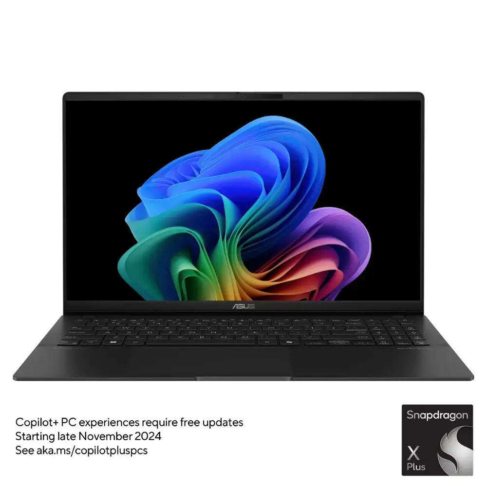 ASUS - Vivobook S 15 15" 3K OLED Laptop - Copilot+ PC - Qualcomm Snapdragon X Plus - 16GB Memory - 512GB SSD - Neutral Black