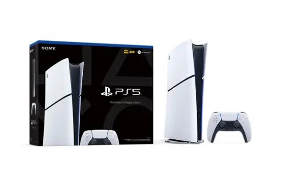 Sony - PlayStation 5 Slim Console Digital Edition - White-White