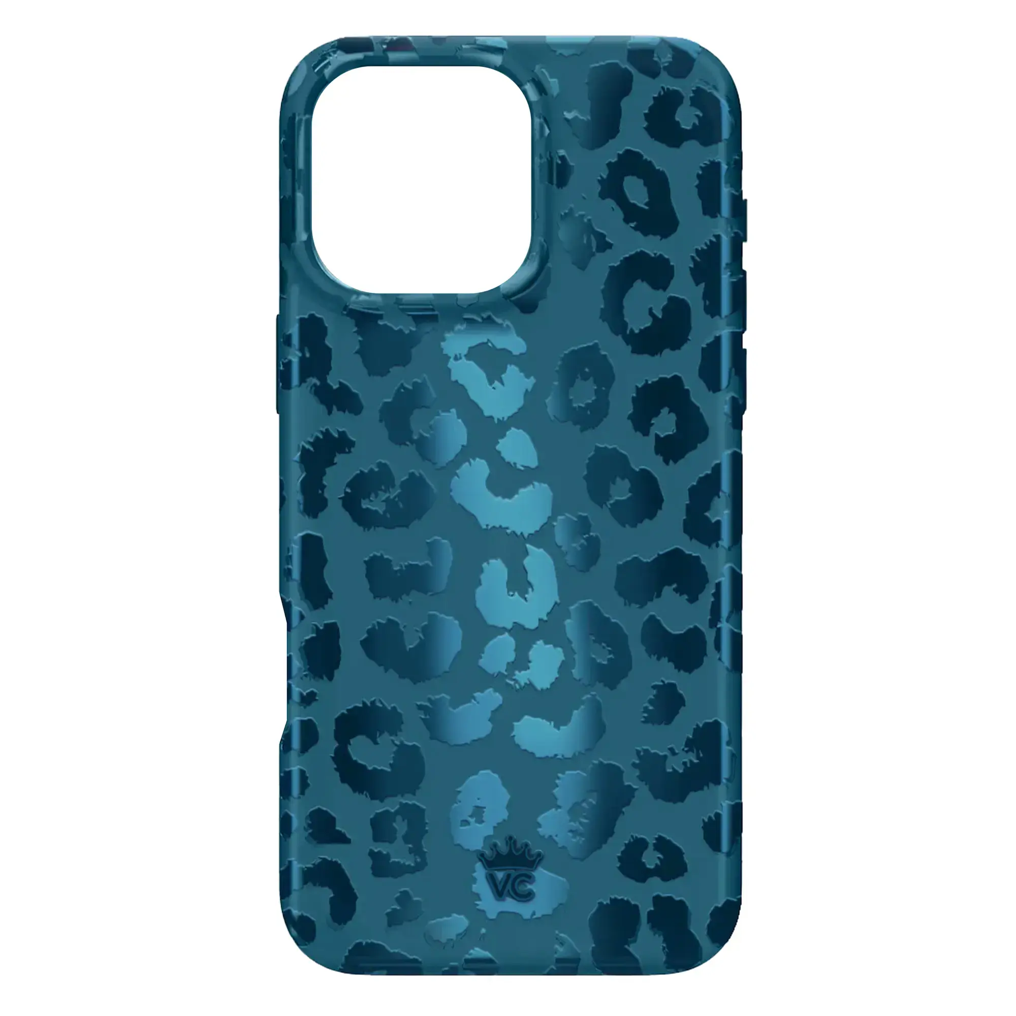 Velvet Caviar - Magsafe Case for Apple iPhone 16 Pro Max - Metallic Navy Leopard