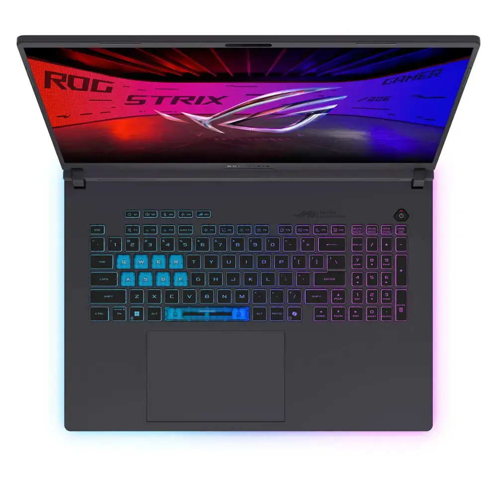 ASUS - ROG Strix G18 18" 2.5K 240Hz Gaming Laptop - Intel Core Ultra 9 HX - 32GB RAM - NVIDIA GeForce RTX 5080 - 2TB SSD - Eclipse Gray