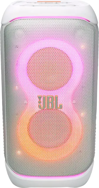 JBL - PartyBox Stage 320 Portable Wireless Party Speaker - White