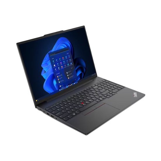 Lenovo ThinkPad E16 Gen 2 16" Laptop - AMD Ryzen 7 with 16GB Memory - 512GB SSD - Black-16 inches-AMD Ryzen 7 7000 Series-16 GB Memory-512 GB-Black