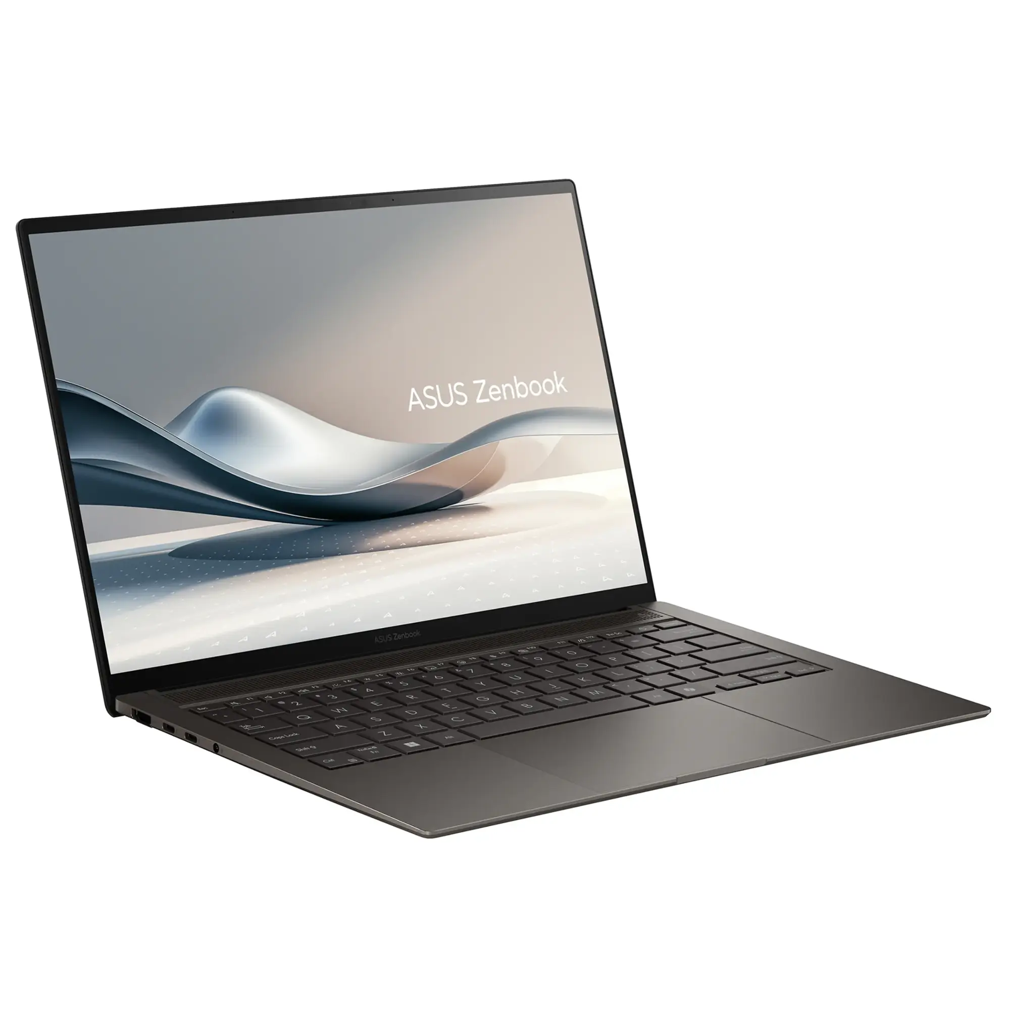 ASUS - Zenbook S 14 - 14" 3K OLED Touch Laptop - Copilot+ PC - Intel Core Ultra 7 - 16GB Memory - 1TB SSD - Zumaia Gray