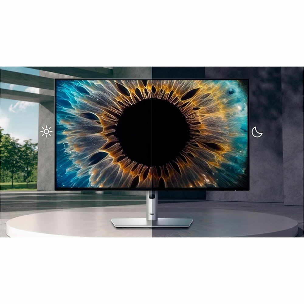 Dell - UltraSharp 27" IPS LED 120Hz Monitor (USB, HDMI) - Platinum Silver, Silver-27 inches-Silver