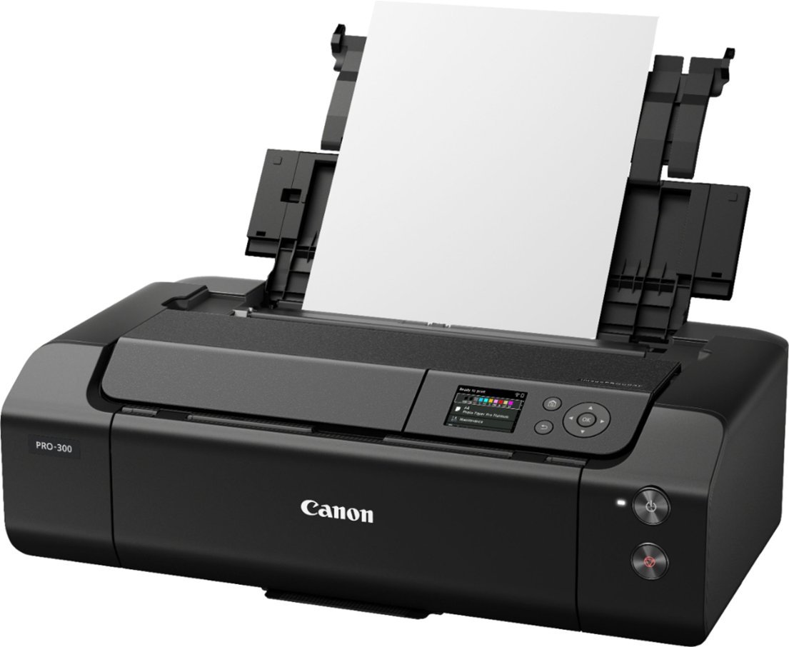 Canon - image PROGRAF PRO-300 Wireless Inkjet Printer - Black-Black