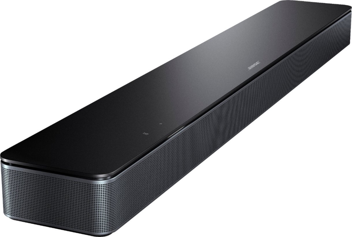 Bose - Smart Soundbar 300 with Voice Assistant - Black-Black