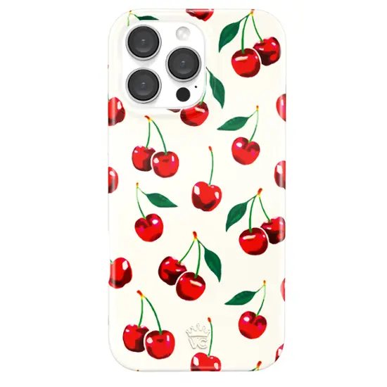 Velvet Caviar - Magsafe Case for Apple iPhone 16 Pro Max - Mon Cheri Cherry