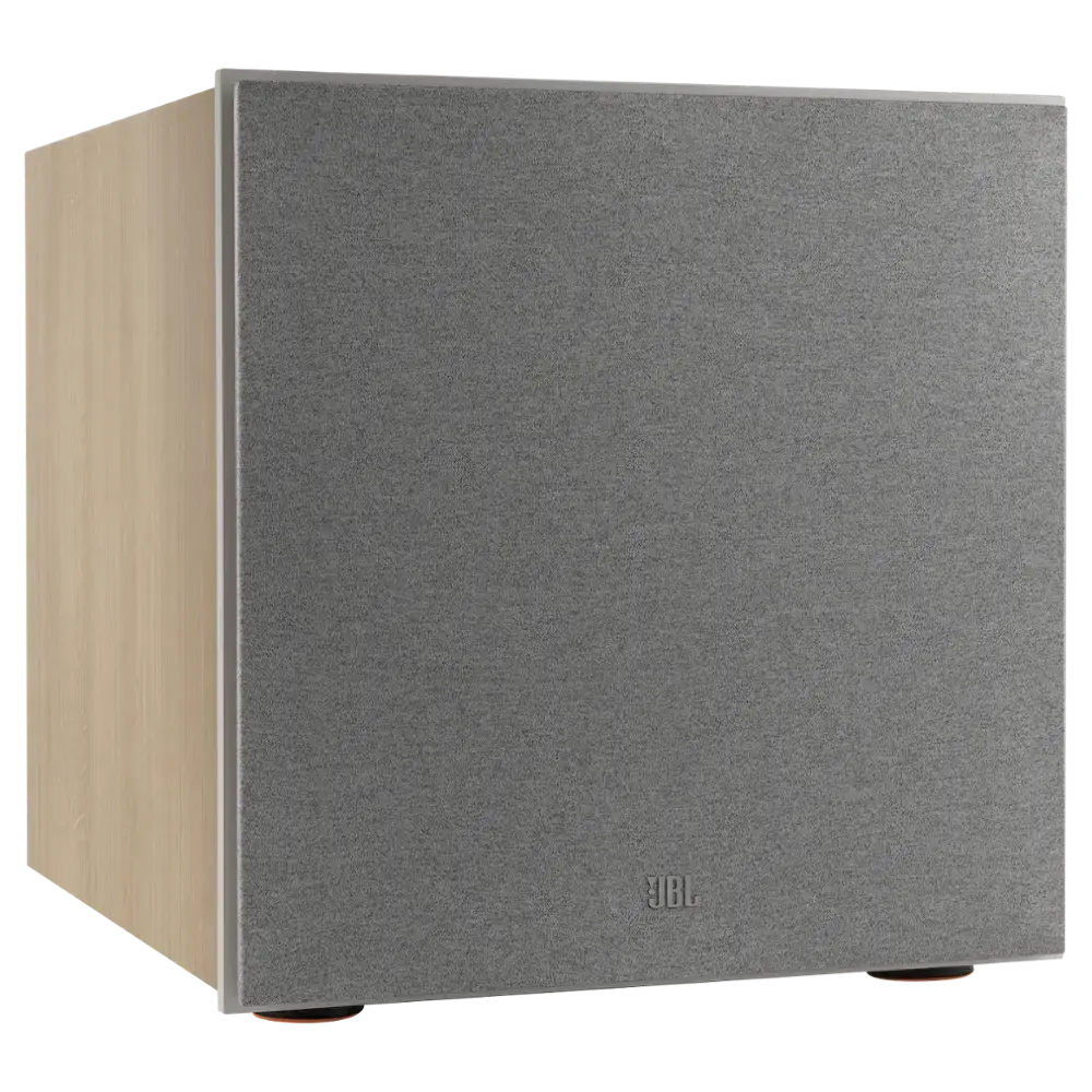 JBL - Stage 220P 12-Inch Powered Subwoofer - Latte