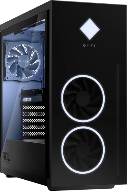 HP OMEN - 40L Gaming Desktop - AMD Ryzen™ 7 5800X - 16GB HyperX Memory - NVIDIA GeForce RTX 3080 - 1TB SSD - Jet Black-AMD Ryzen 7 5000 Series-16 GB Memory-1TB SSD-Jet Black