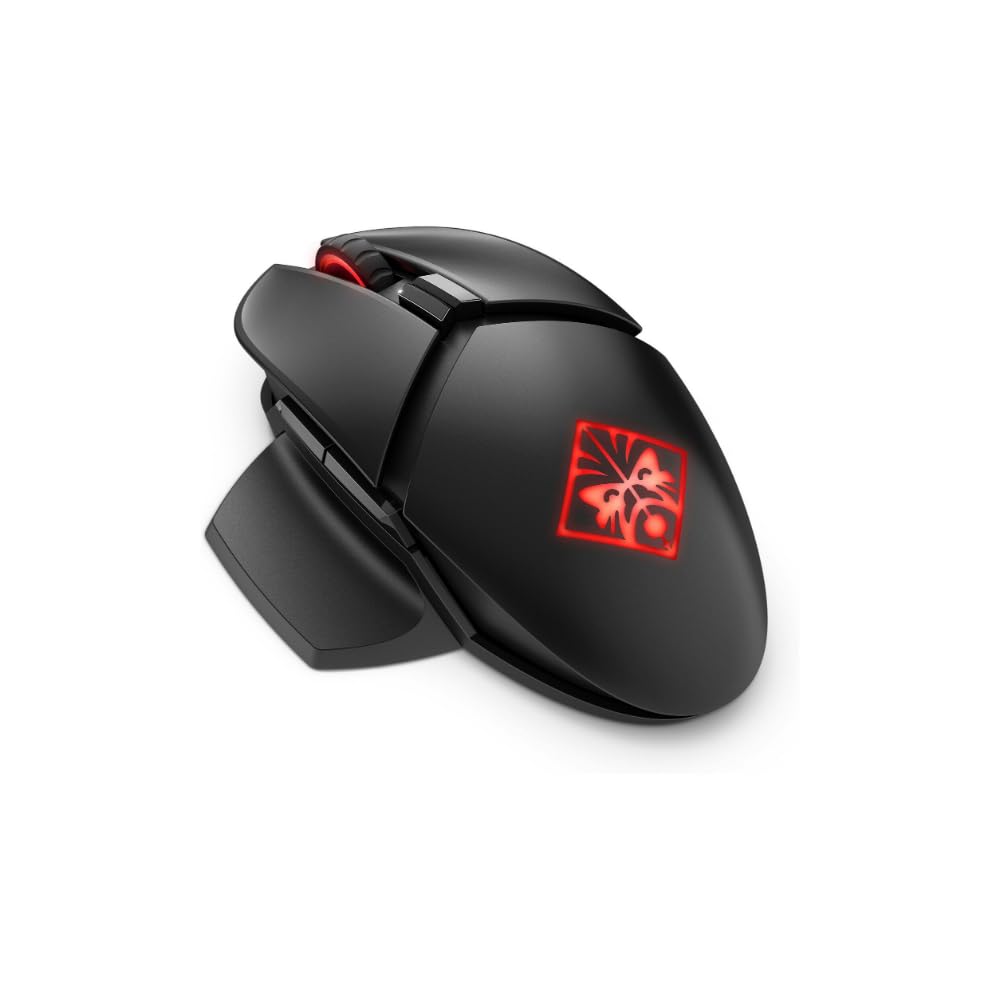 HP OMEN - Photon Wireless Optical Mouse - Black