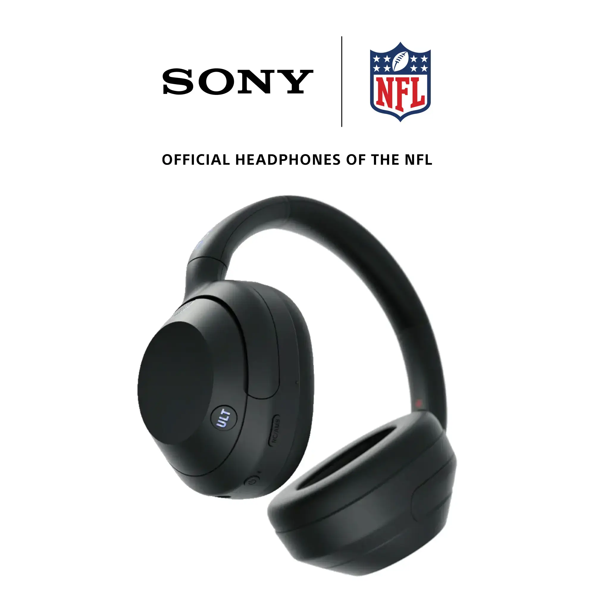 Sony - ULT WEAR Wireless Noise Canceling Headphones - Black-Black