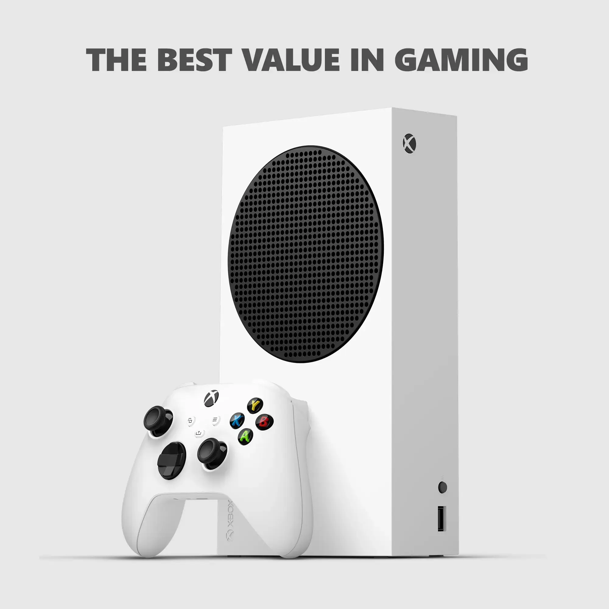 Microsoft - X box Series S 512GB All-Digital Console (Disc-Free Gaming) - White