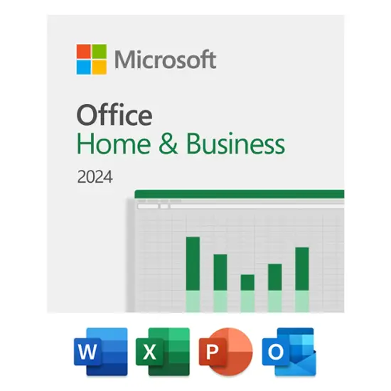 Microsoft - Office Home & Business 2024 (1 Device) - Windows, Mac OS [Digital]