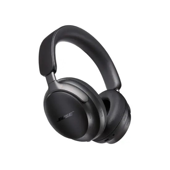 Bose - QuietComfort Ultra Wireless Noise Cancelling Over-the-Ear Headphones - Black-Black