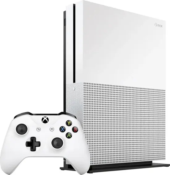 Microsoft - Geek Squad Certified Refurbished Xbox One S 2TB Console with 4K Ultra HD Blu-ray™ - Multi