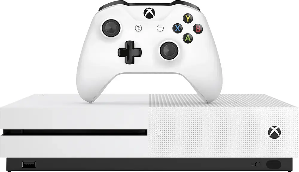 Microsoft - Geek Squad Certified Refurbished Xbox One S 2TB Console with 4K Ultra HD Blu-ray™ - Multi