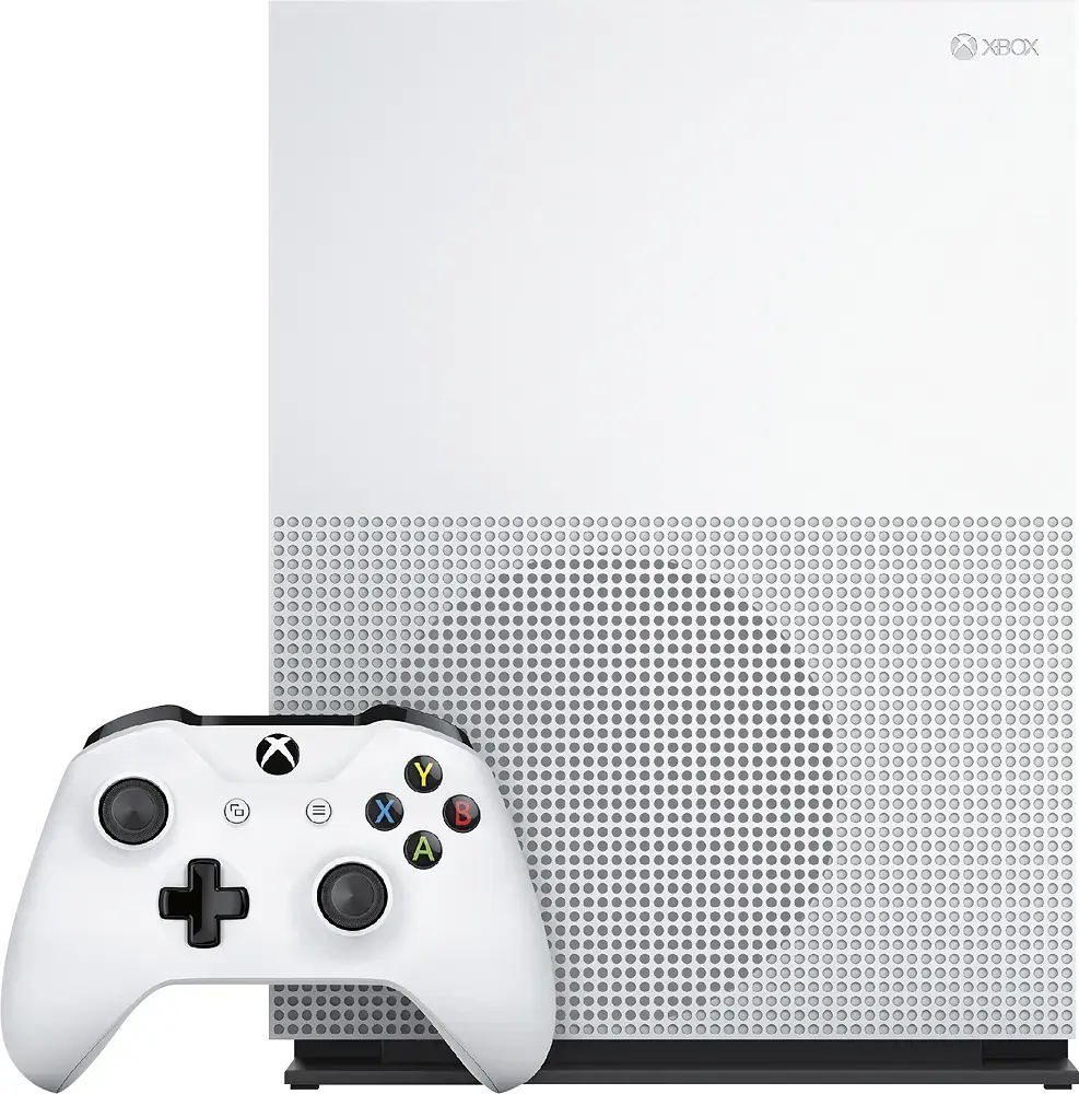 Microsoft - Geek Squad Certified Refurbished Xbox One S 2TB Console with 4K Ultra HD Blu-ray™ - Multi