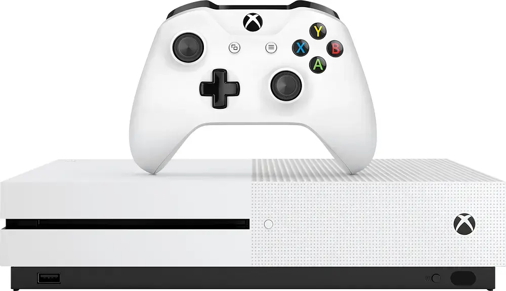 Microsoft - Geek Squad Certified Refurbished Xbox One S 2TB Console with 4K Ultra HD Blu-ray™ - Multi