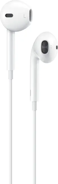 Apple - EarPods with Lightning Connector - White-White