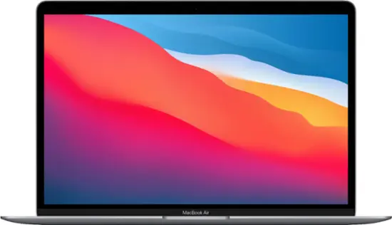 MacBook Air 13.3" Laptop - Apple M1 chip - 8GB Memory - 256GB SSD - Space Gray-13.3 inches-Apple M1-8 GB Memory-256 GB-Space Gray