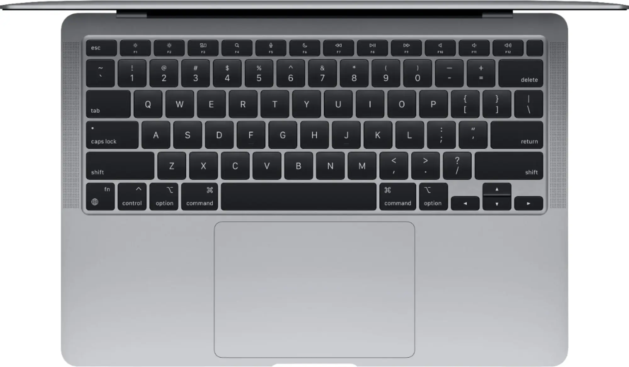 MacBook Air 13.3" Laptop - Apple M1 chip - 8GB Memory - 256GB SSD - Space Gray-13.3 inches-Apple M1-8 GB Memory-256 GB-Space Gray