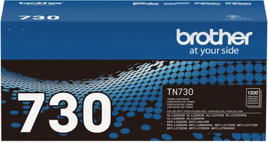 Brother - TN730 Standard-Yield Toner Cartridge - Black