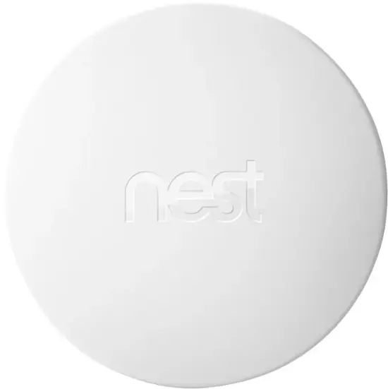 Google - Nest Temperature Sensor - White-White