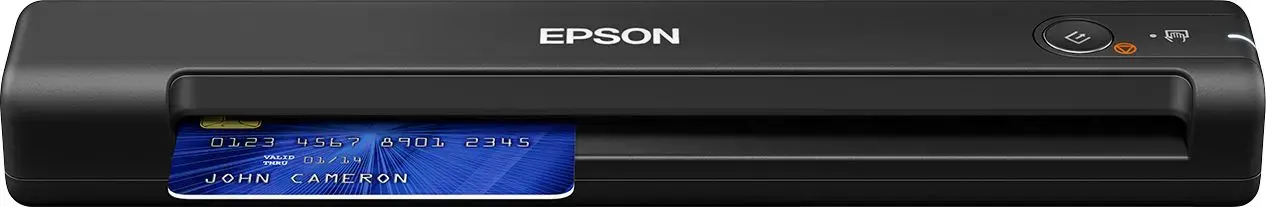 Epson - WorkForce ES-50 Mobile Color Sheetfed Document Scanner - Black